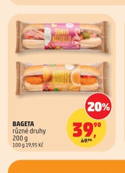 BAGETA různé druhy 200 g