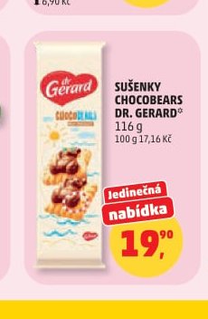 Sušenky Chocobears Dr. Gerard