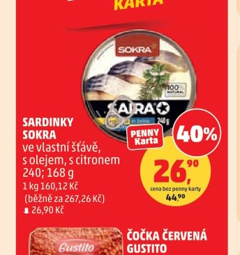 Sardinky Sokra