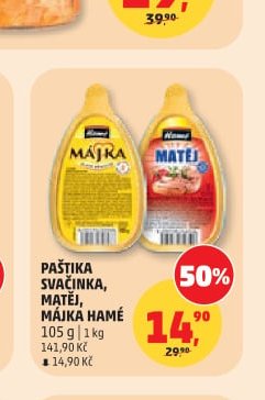 Paštika Svačinka, Matěj, Májka Hamé