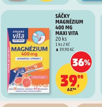 Sáčky Magnézium Maxi Vita