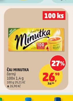 Čaj Minutka černý