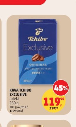 KÁVA TCHIBO EXCLUSIVE