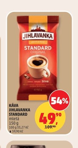 KÁVA JIHLAVANKA STANDARD