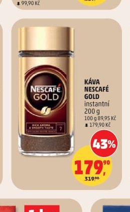 KÁVA NESCAFÉ GOLD