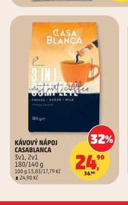 KÁVOVÝ NÁPOJ CASABLANCA