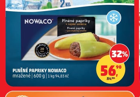 Plněné papriky Nowaco