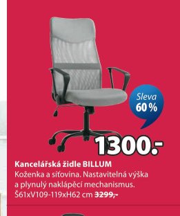 Kancelářská židle BILLUM
