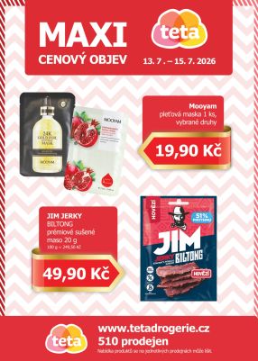 aktuální leták Teta drogerie 13.7.2026-15.7.2026