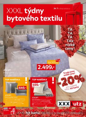 aktuální leták XXXLutz 13.7.2026-9.8.2026