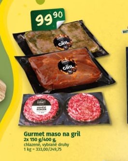 Gurmet maso na gril