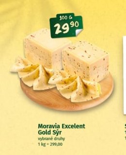 Moravia Excelent Gold Sýr