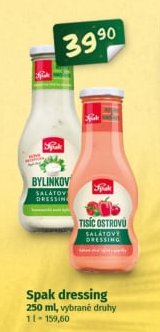 Spak dressing