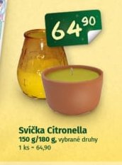 Svíčka Citronella