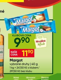Margot - Hruška aktualniletaky.eu