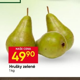 Hrušky zelené