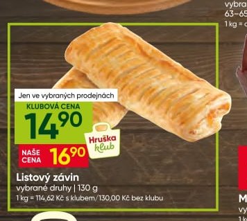 Listový závin
