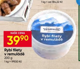 Rybí filety v remuládě