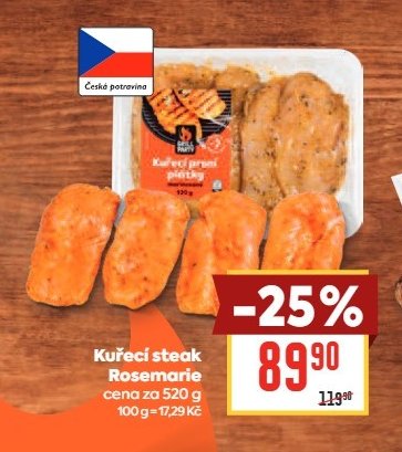 Kuřecí steak Rosemarie