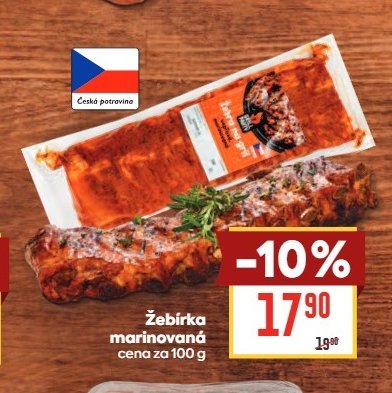 Žebírka marinovaná
