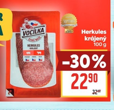 Herkules krájený