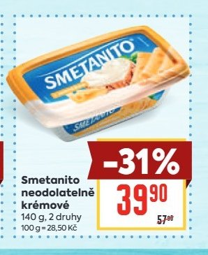 Smetanito neodolatelně krémové