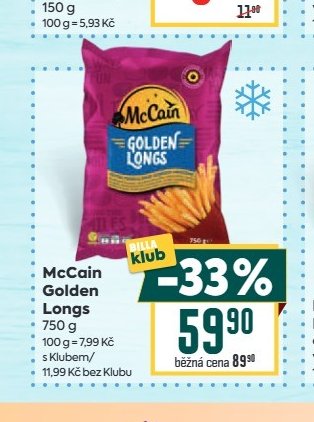 McCain Golden Longs