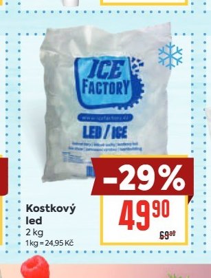 Kostkový led