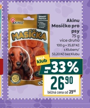 Akinu Masička pro psy