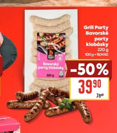 Grill Party Bavorské party klobásky