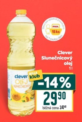 Clever Slunečnicový olej