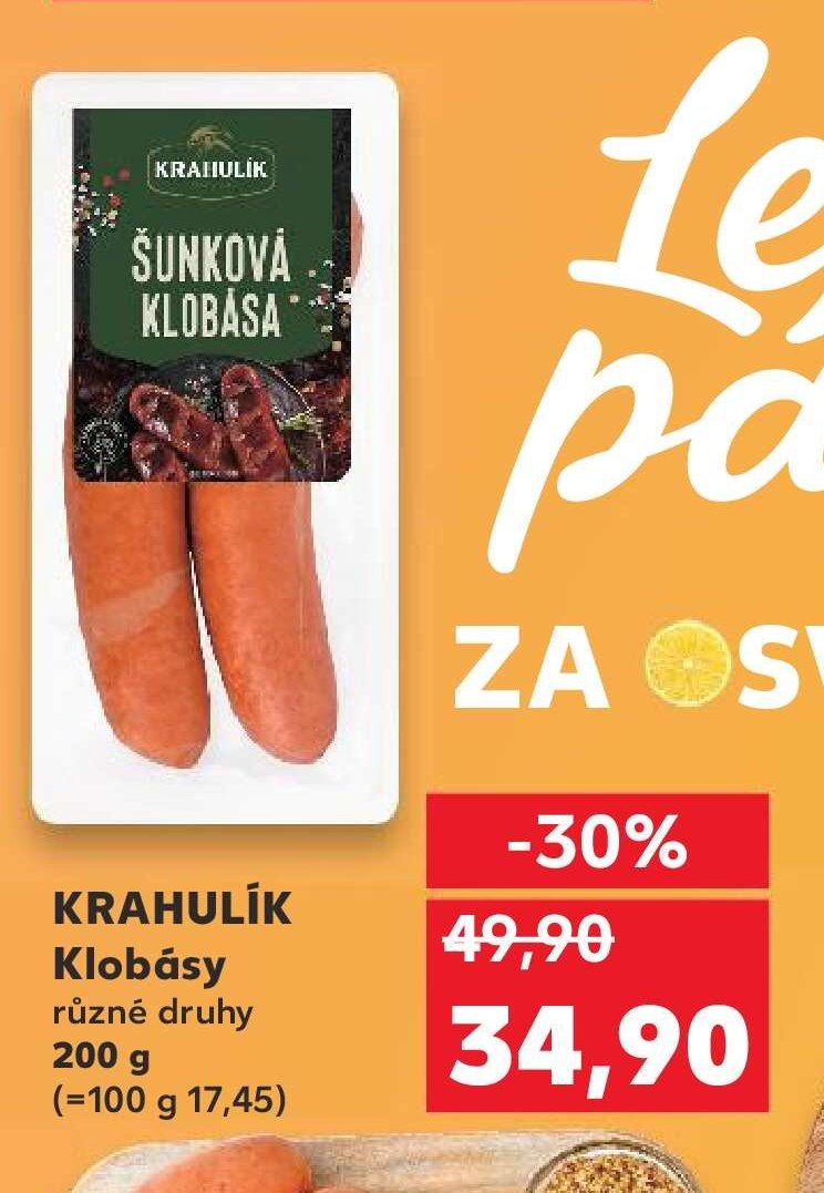 KRAHULÍK Klobásy