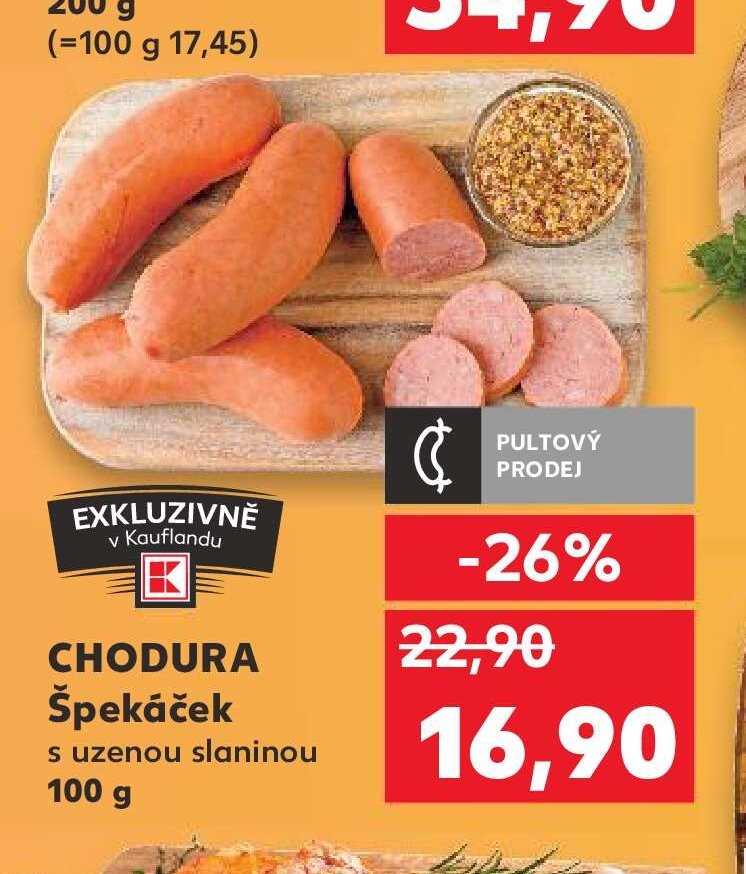 CHODURA Špekáček