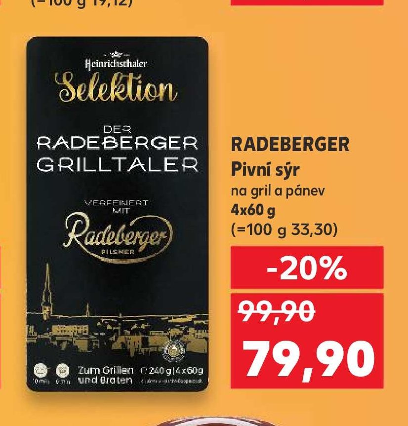 RADEBERGER Pivní sýr