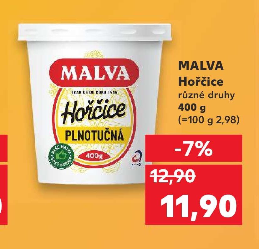 MALVA Hořčice