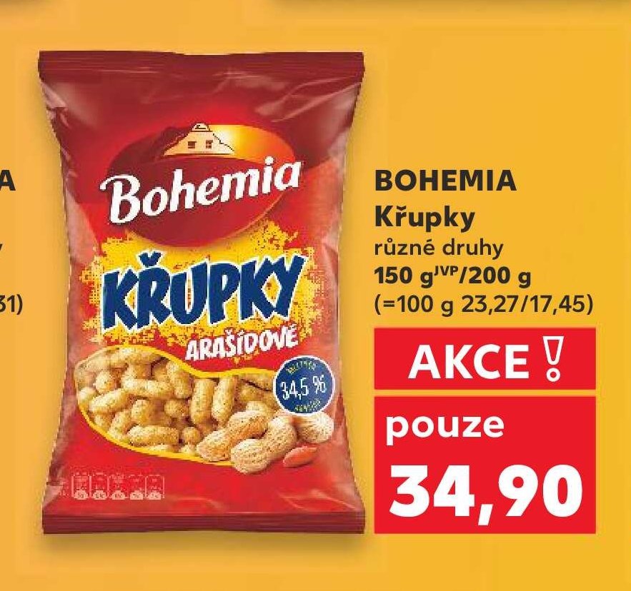Bohemia Křupky různé druhy