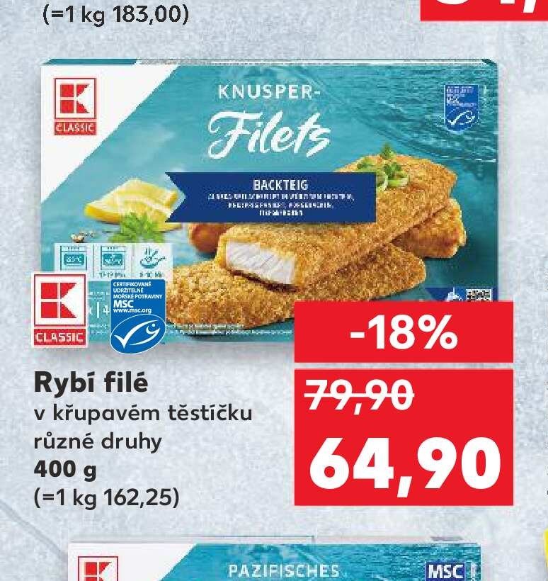 CLASSIC Rybí filé