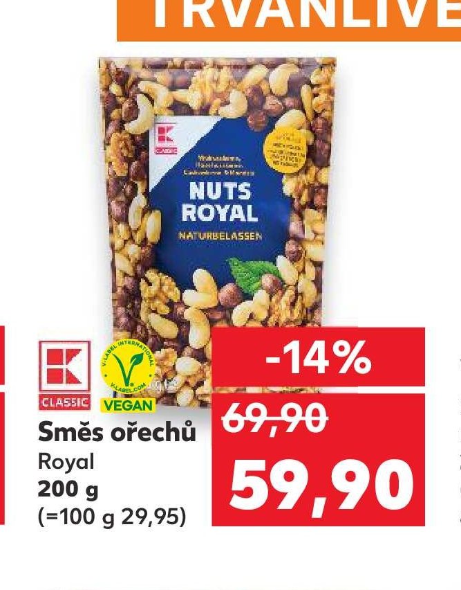 Směs ořechů Royal