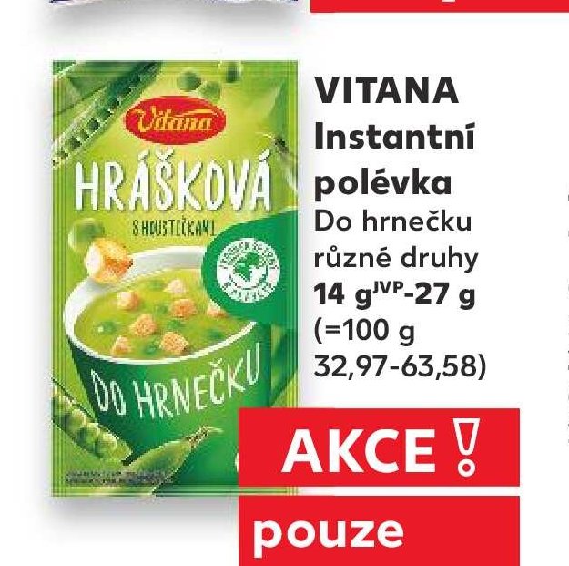 VITANA Instantní polévka 14 g-27 g