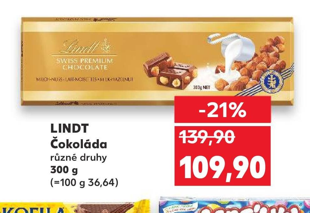 LINDT Čokoláda
