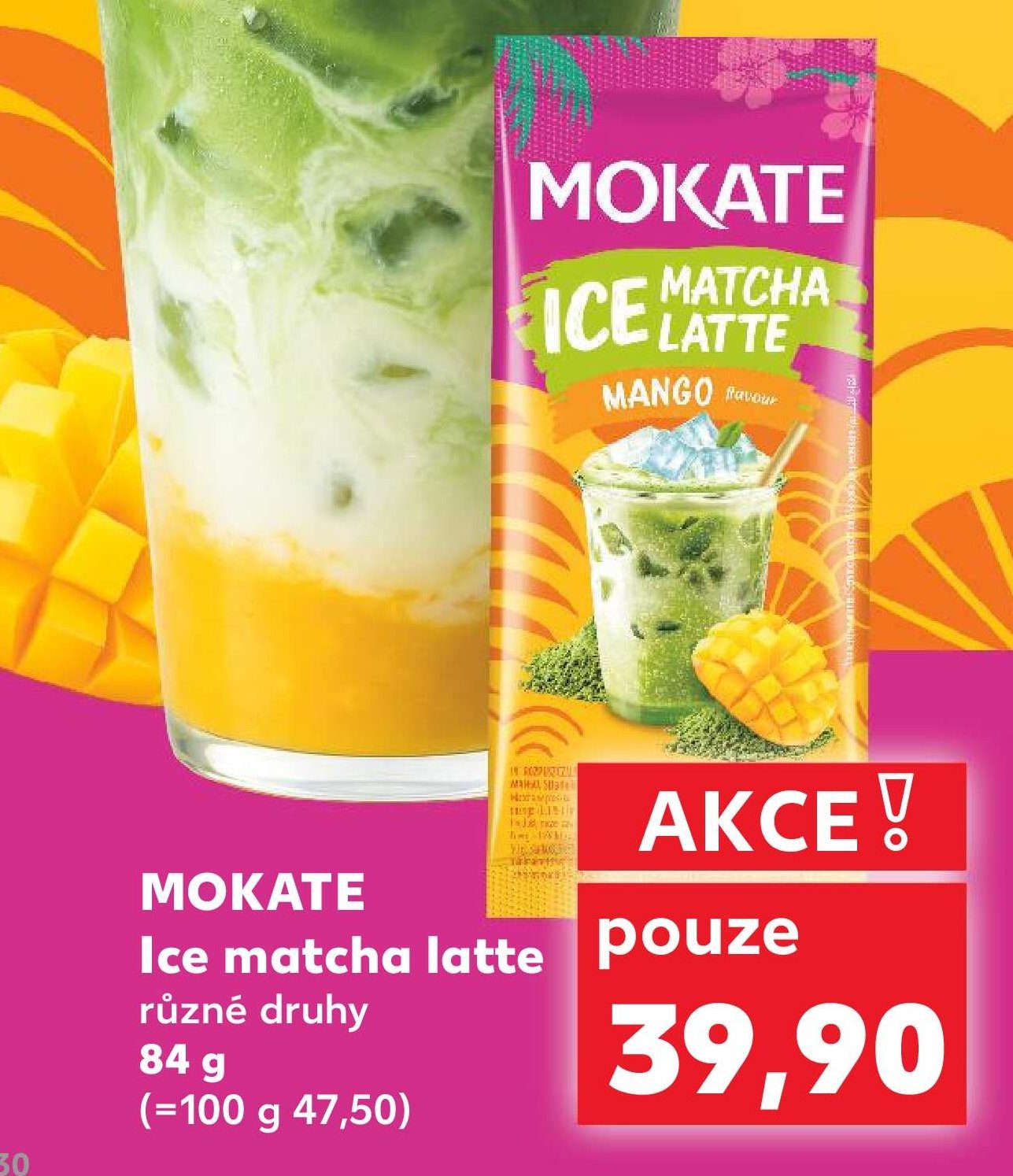 Mokate Ice matcha latte různé druhy