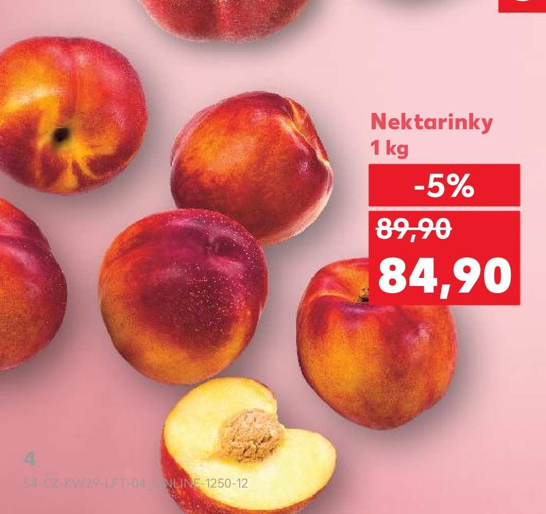 Nektarinky 1 kg