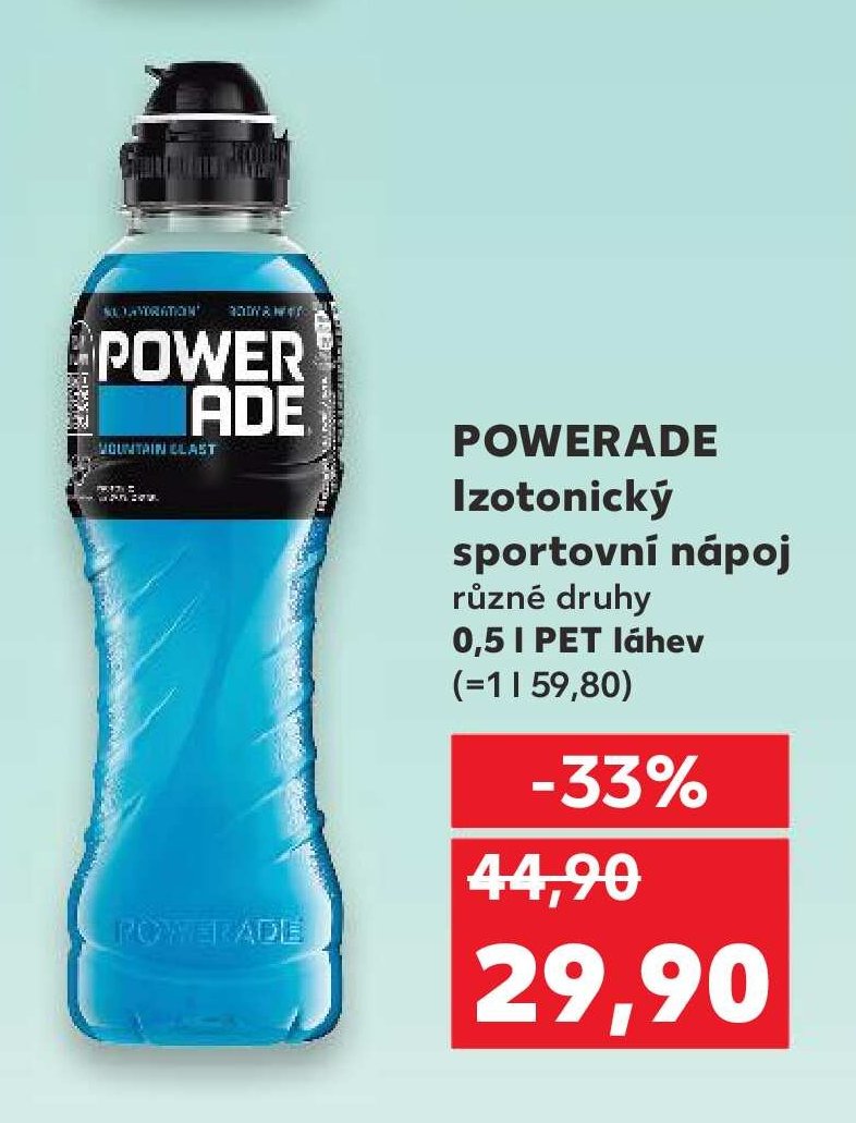POWERADE Izotonický sportovní nápoj