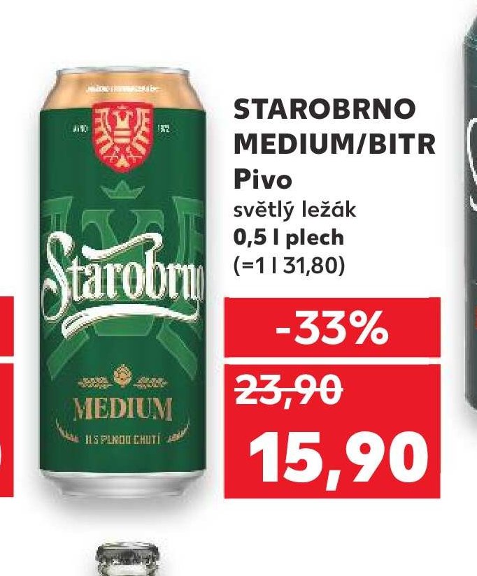 Starobrno Medium/Bitr