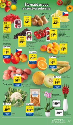 aktuální leták Tesco 15.7.2026-21.7.2026