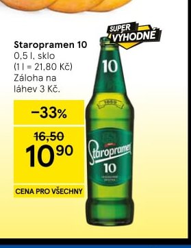 Staropramen 10