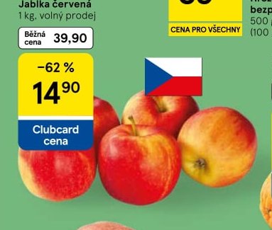 Jablka červená