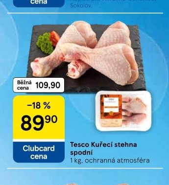 Tesco Kuřecí stehna spodní