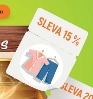 Sleva 15 % (Oblečení)