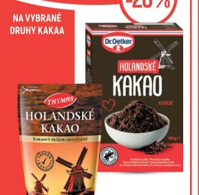 Dr. Oetker Holandské kakao